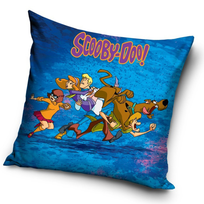 Povlak na polštářek Scooby Doo Zachraň se kdo můžeš