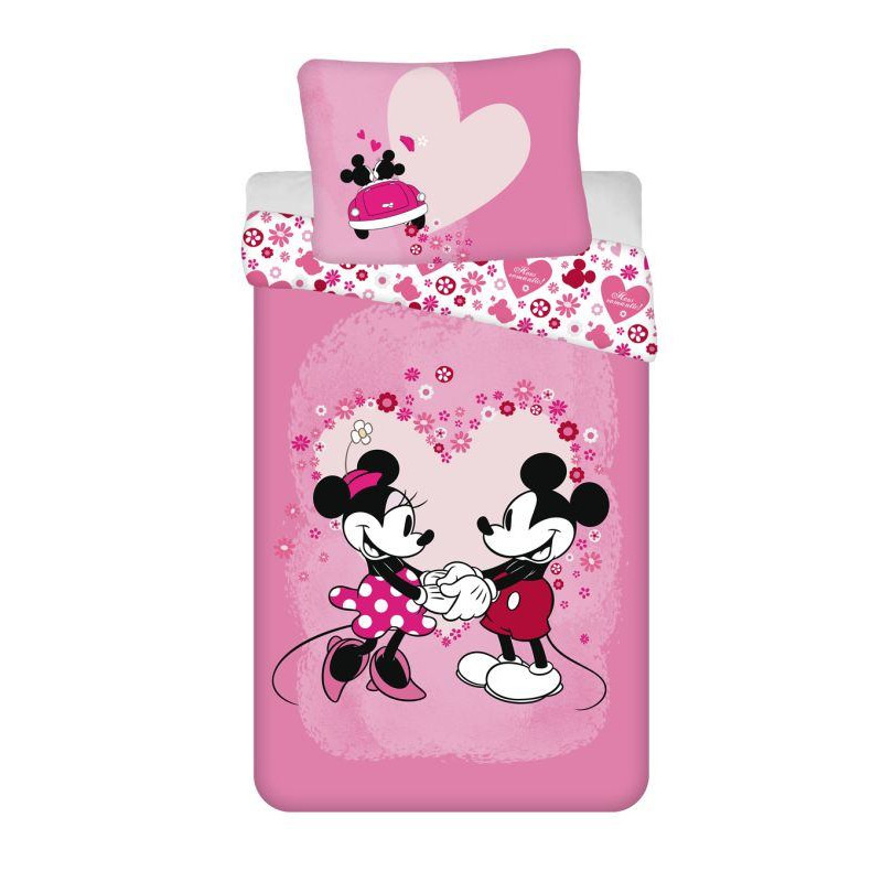 Povlečení Mickey a Minnie Love micro