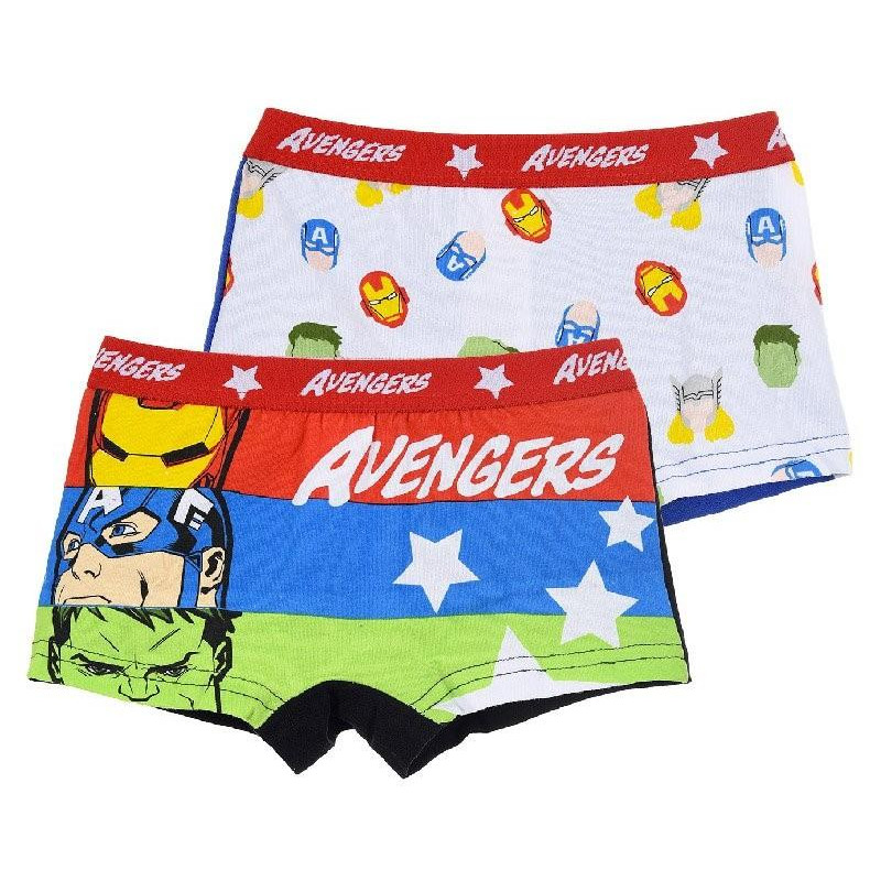 BOXERKY AVENGERS bio 2 kusy