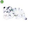 Plyšový tygr bílý ležící 36 cm