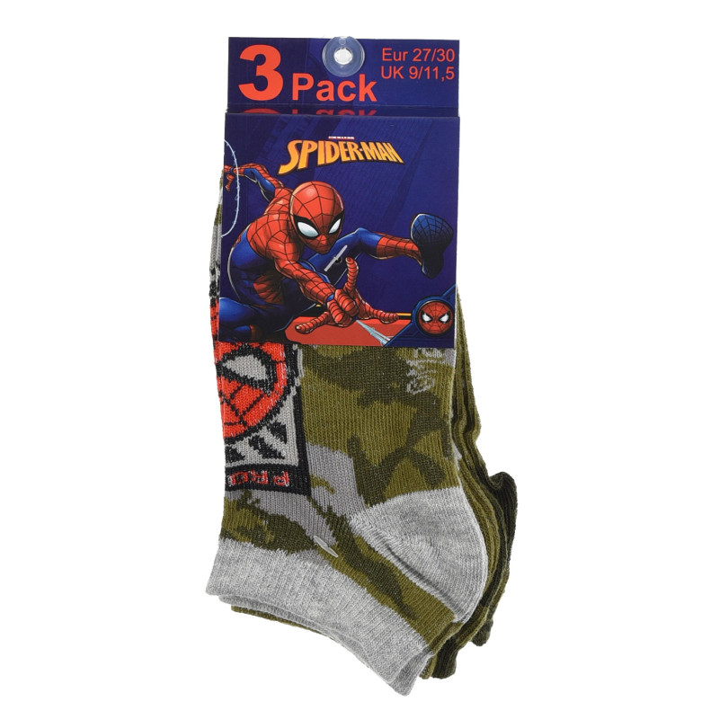 PONOŽKY SPIDERMAN 3ks