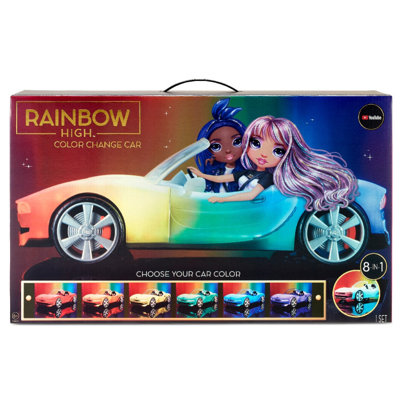 Rainbow High Duhové auto