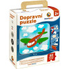 Puzzle dopravní prostředky