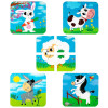 Puzzle zvířátka