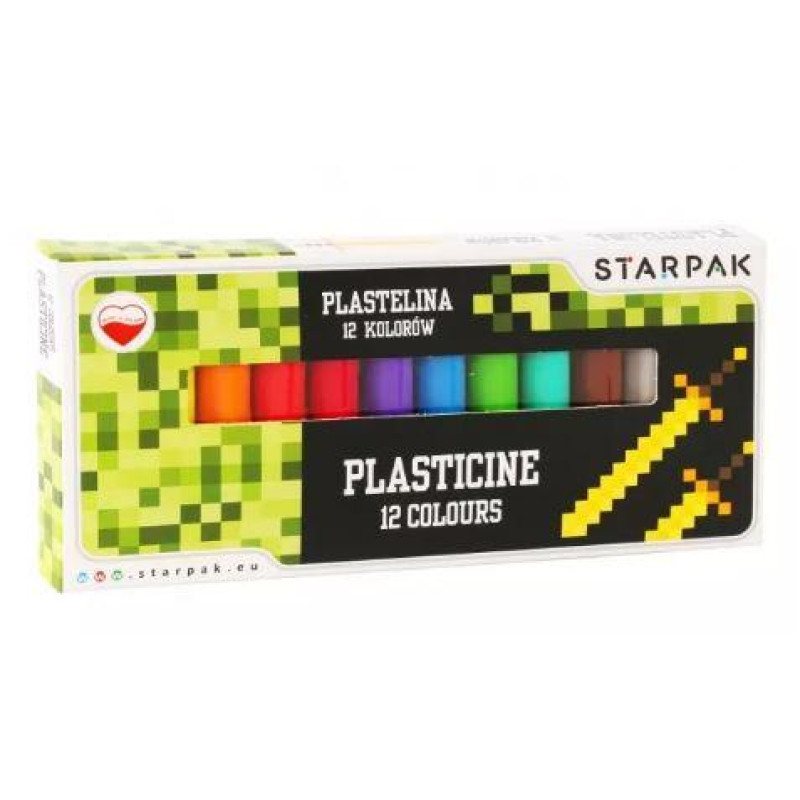 Plastelína Minecraft Pixel Game