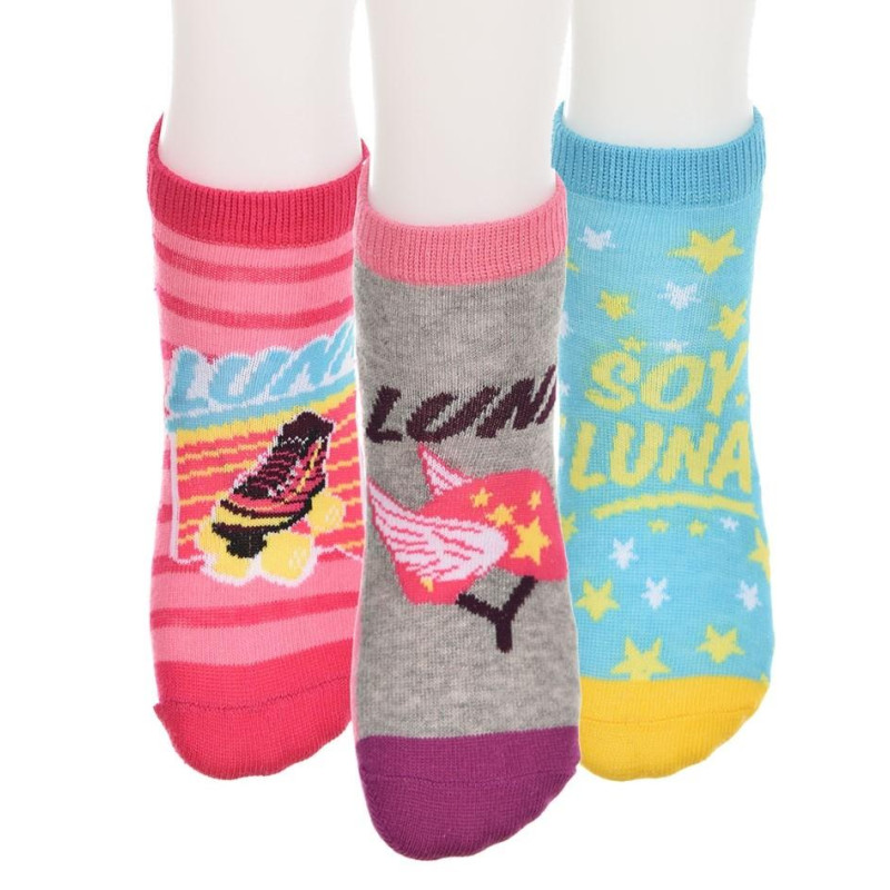 Ponožky Soy Luna 3 ks