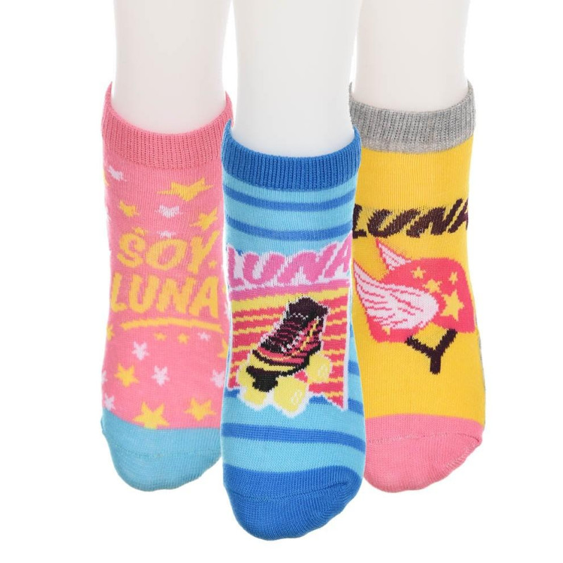 Ponožky Soy Luna 3 ks