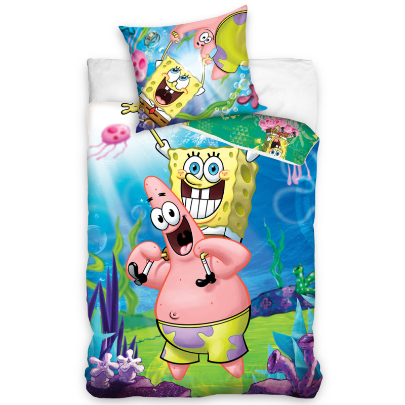 Povlečení Sponge Bob Hijó koníčku