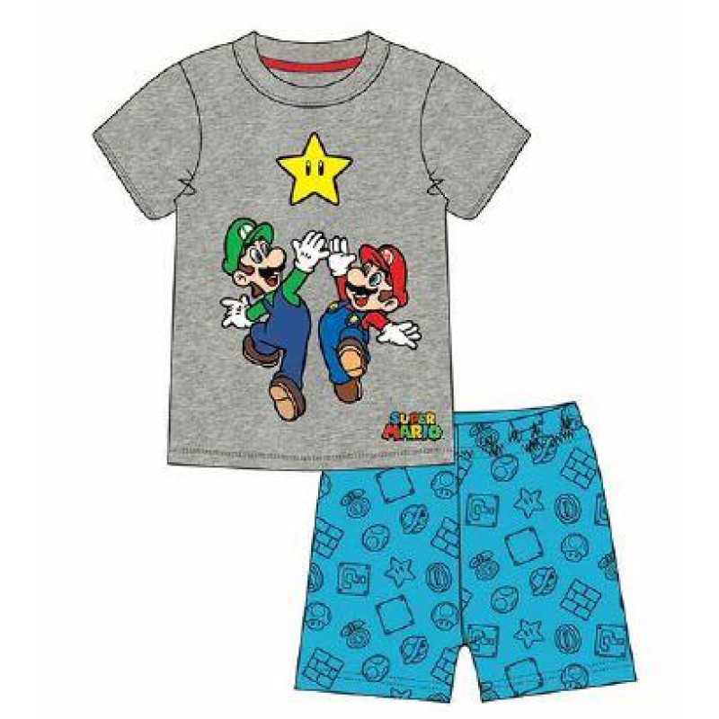 Pyžamo Super Mario