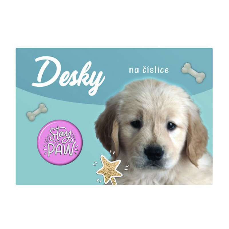 Desky na číslice Pejsek