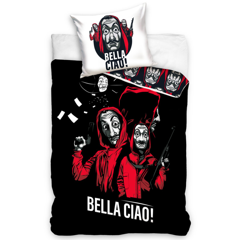 Povlečení Papírový dům Bella Ciao