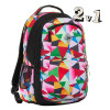 Školní batoh 2v1 VIKI Colors