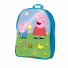 Batoh Peppa Pig - s kostkami a postavičkami