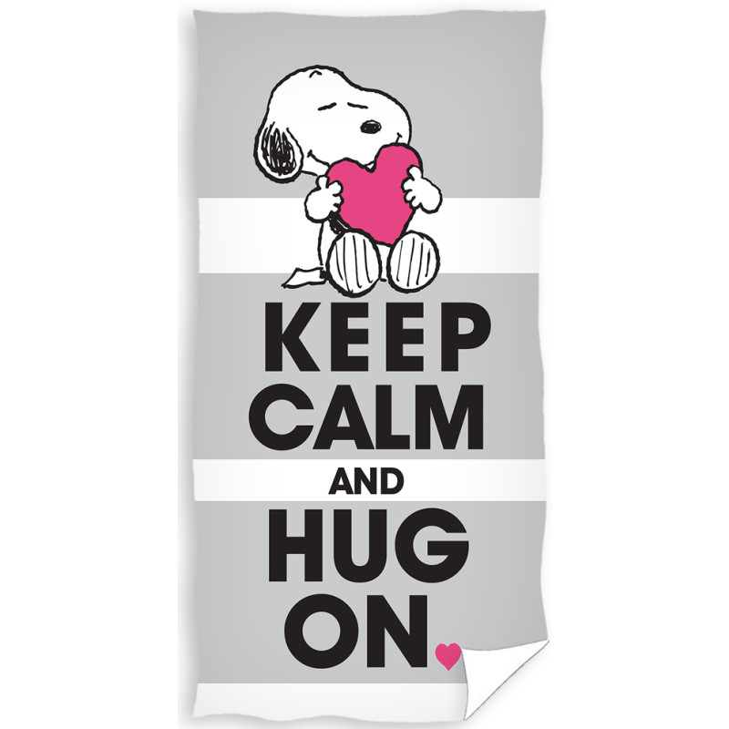 Osuška Snoopy Keep Calm