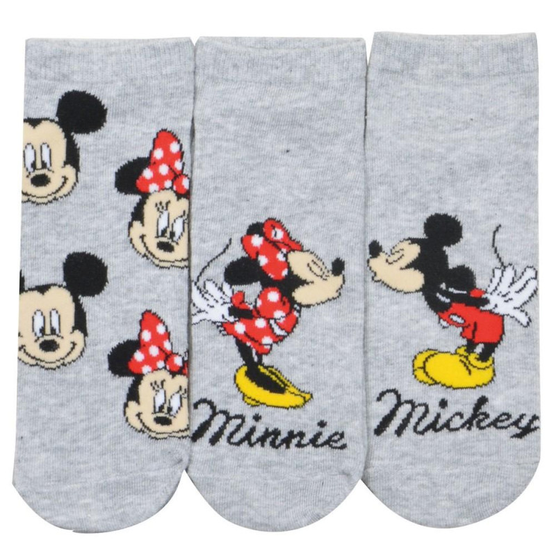 Ponožky Minnie a Mickey 3ks