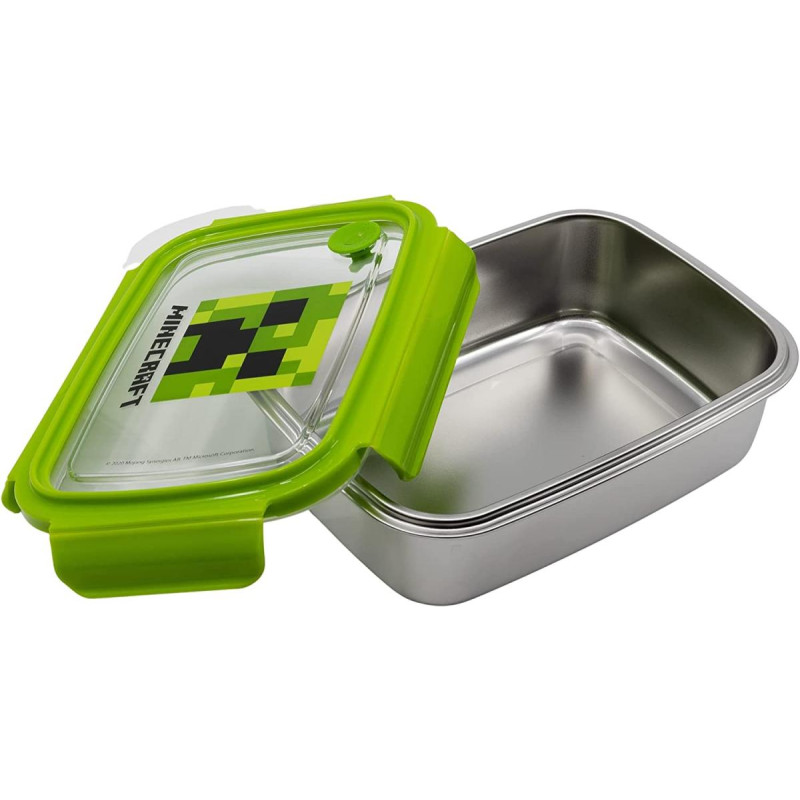 Box na svačinu Minecraft nerez