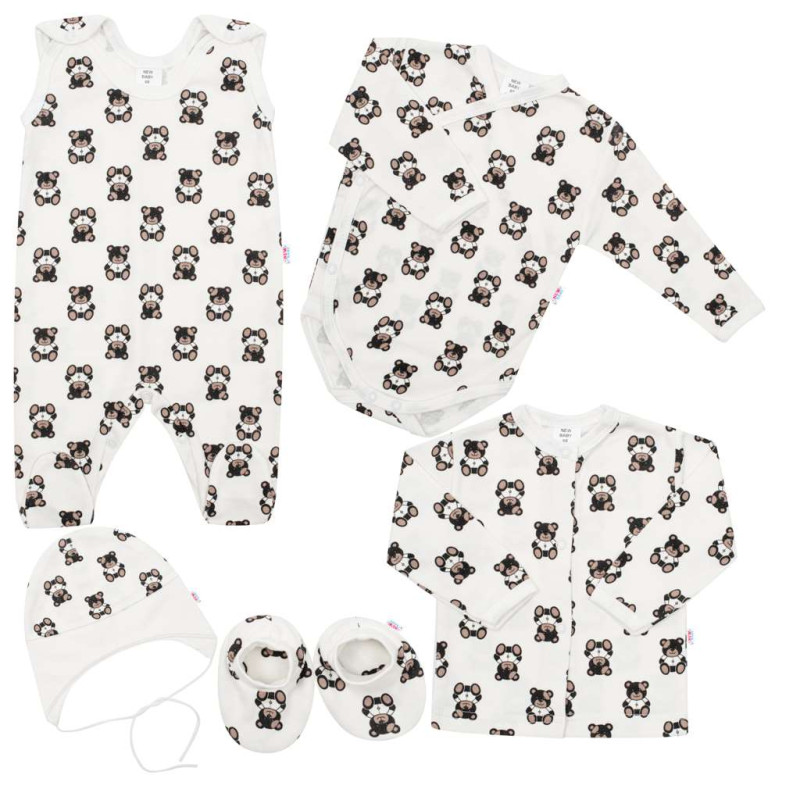 Kojenecká soupravička New Baby Medvídek
