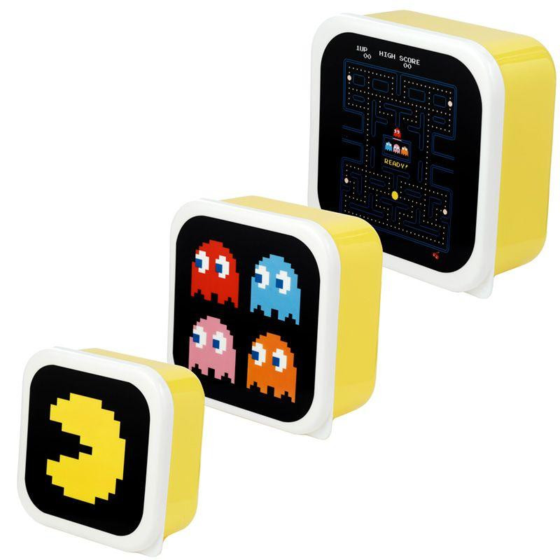 Krabičky na svačinu PAC-MAN 3ks