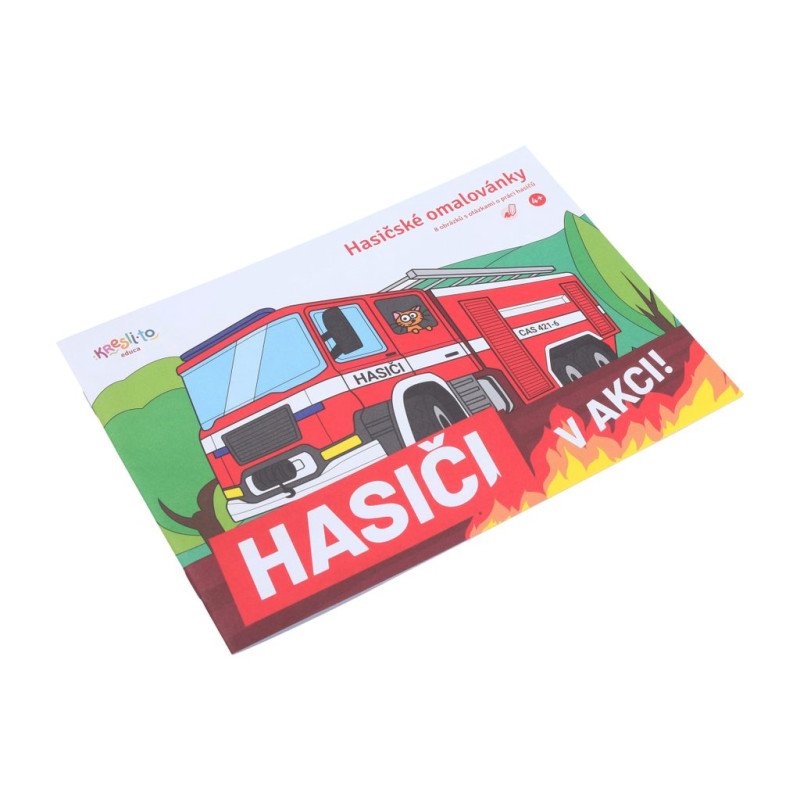 Omalovánka Hasiči v akci!
