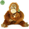 Plyšový orangutan s mládětem 28 cm