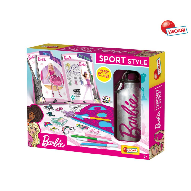 Sport návrhářský set s bandaskou Barbie