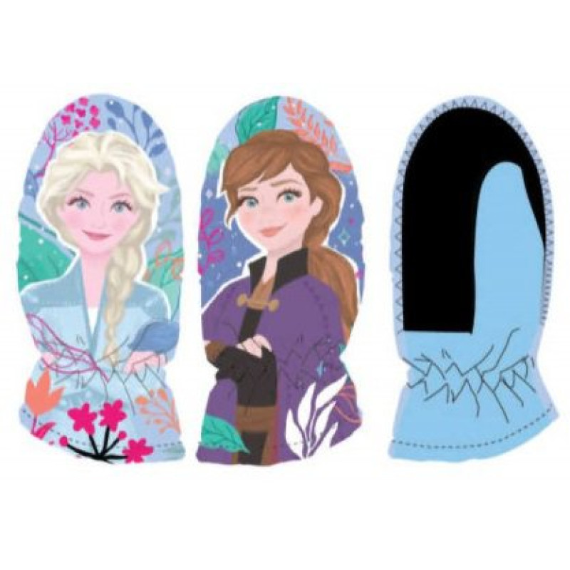 Šusťákové rukavice Ledové Království