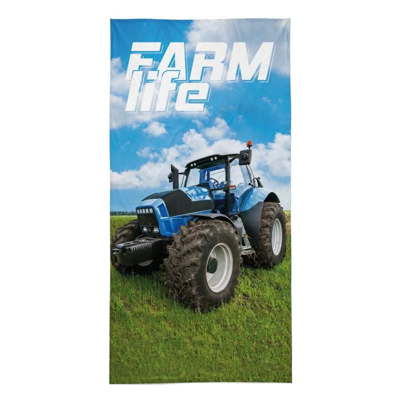Osuška Traktor blue farm