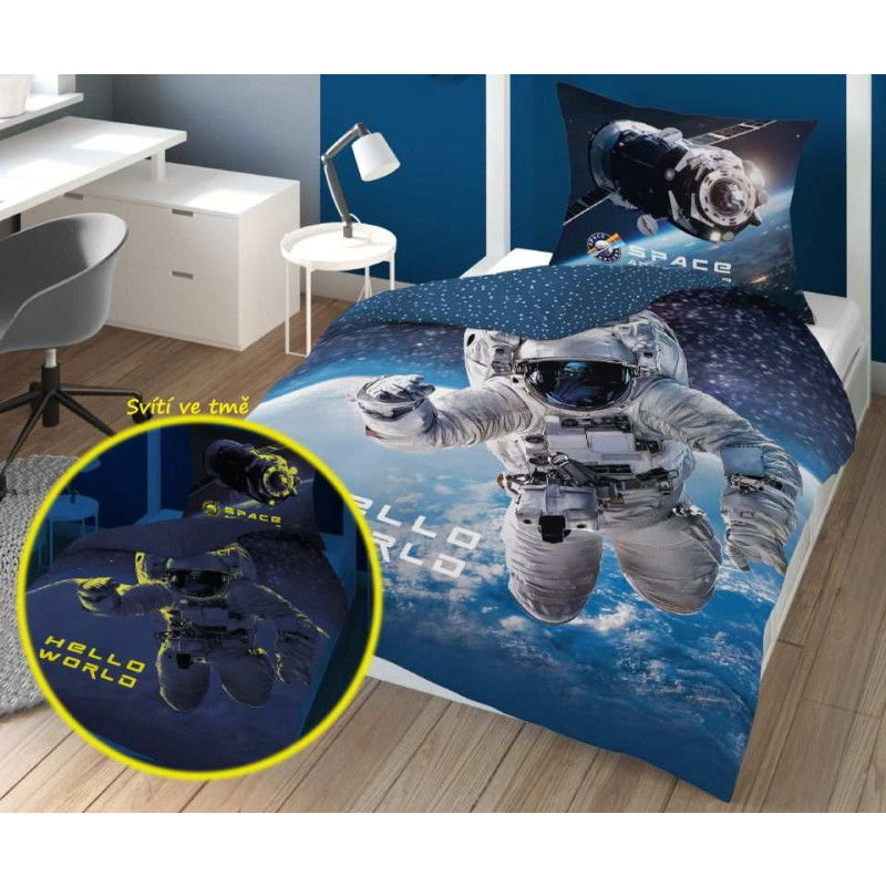 Povlečení Astronaut svítící
