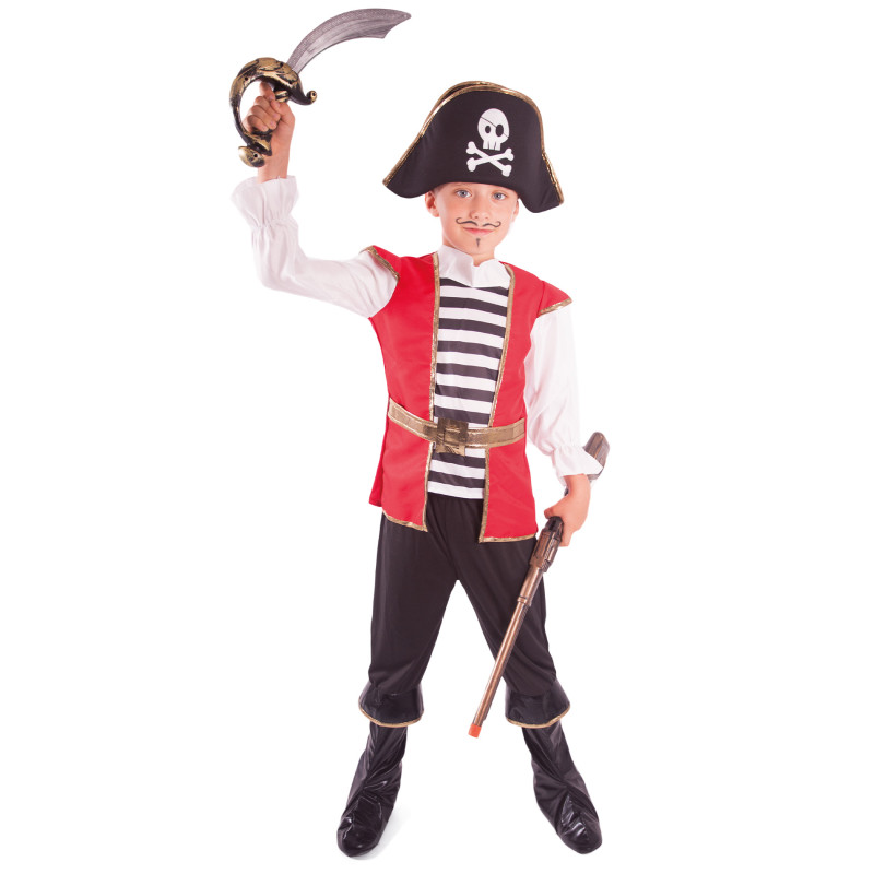 Kostým pirát s kloboukem