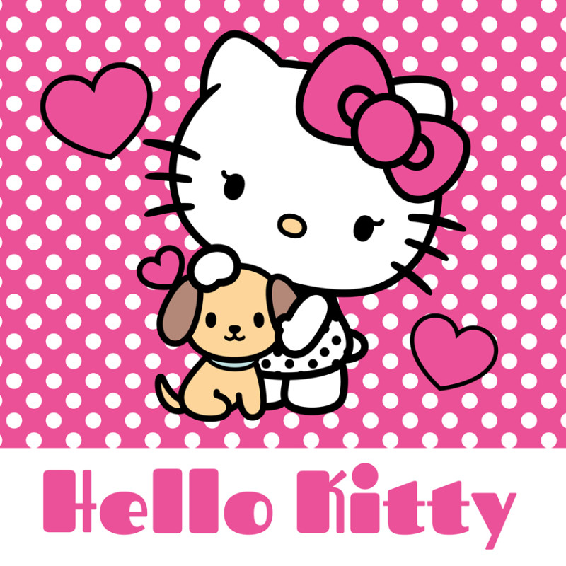 Magický ručníček Hello Kitty
