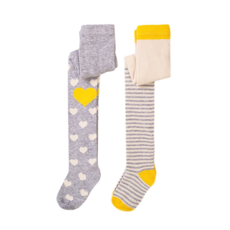 Punčochy srdíčka 2ks