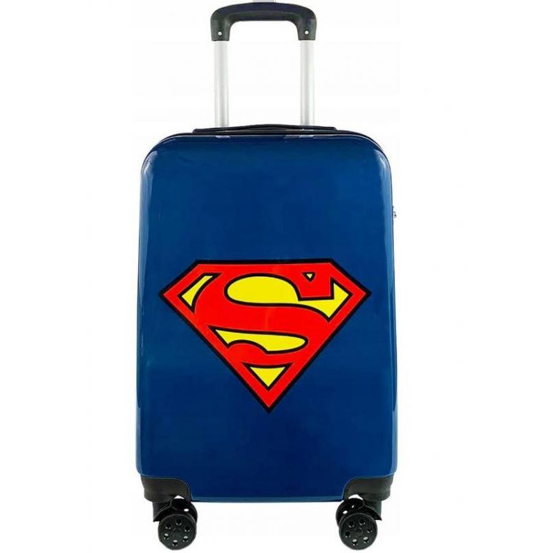 Cestovní kufr Superman - modrý