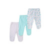 Kalhoty kojenecké 3pack, Minoti, Snail 12, modrá