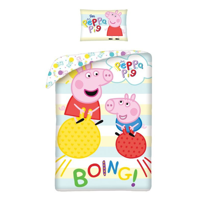 Povlečení ve vaku Peppa Pig Boing