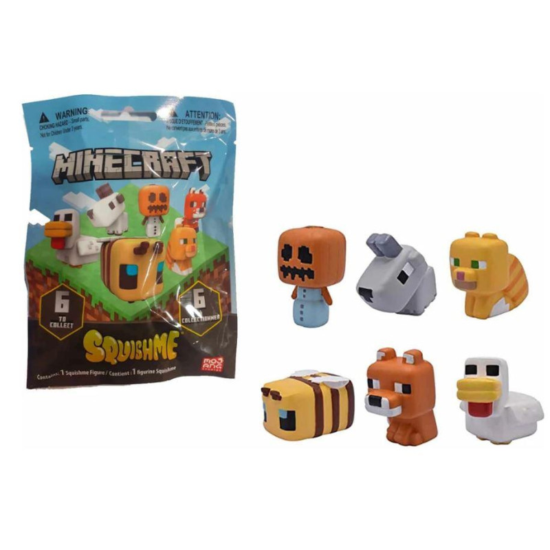 Figurky MINECRAFT  SQUISHME