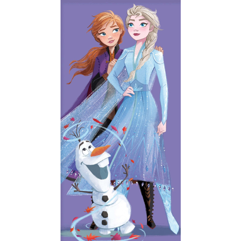 Osuška Ledové Království Elsa Anna a Olaf