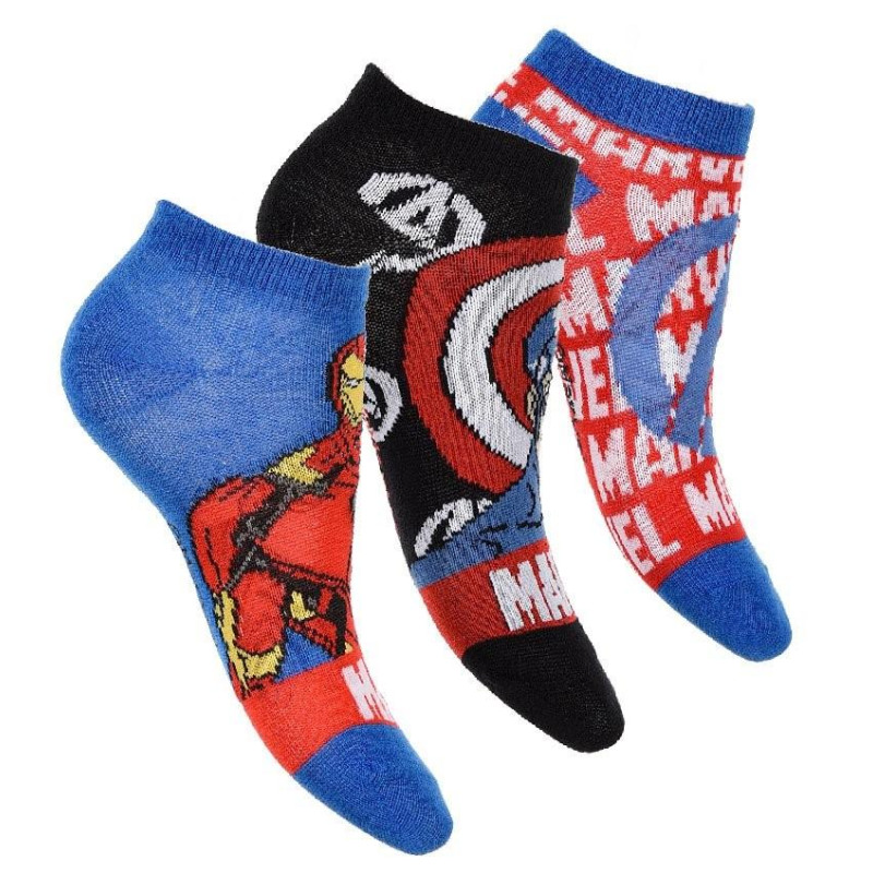 Ponožky Avengers 3 ks