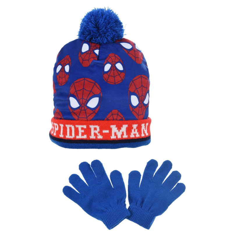 Čepice a rukavice Spiderman
