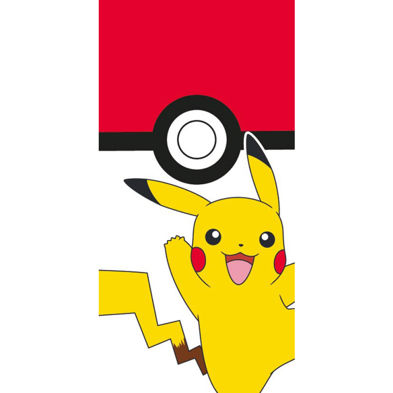 osuška Pokémon Pokéball a Pikachu