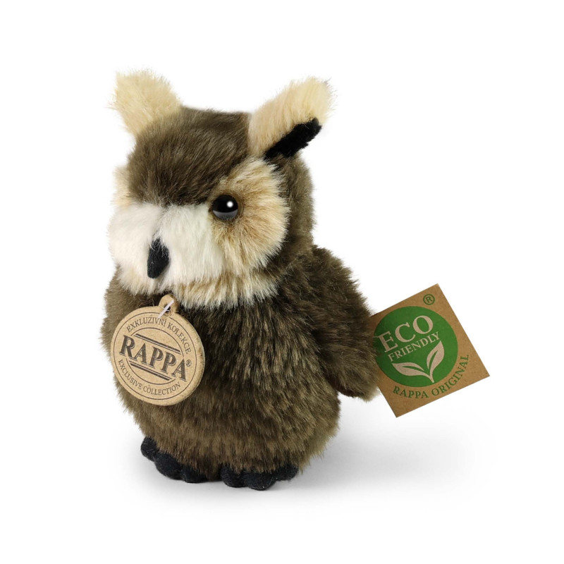 Plyšový sova/výr 13 cm  ECO-FRIENDLY