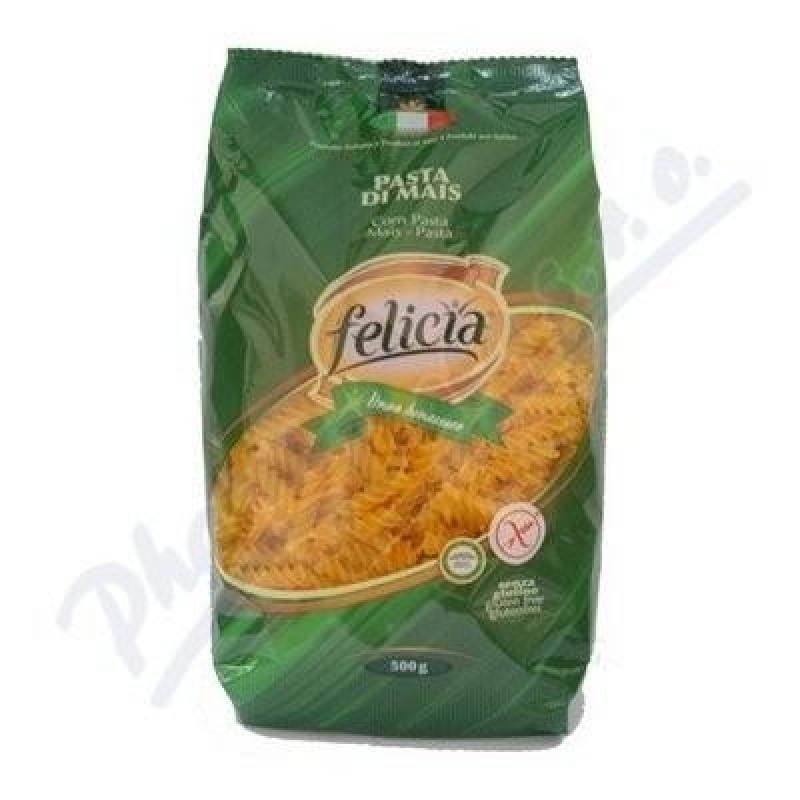 Kukuřičné Fusilli - bezlepkové těstoviny Felicia 500g