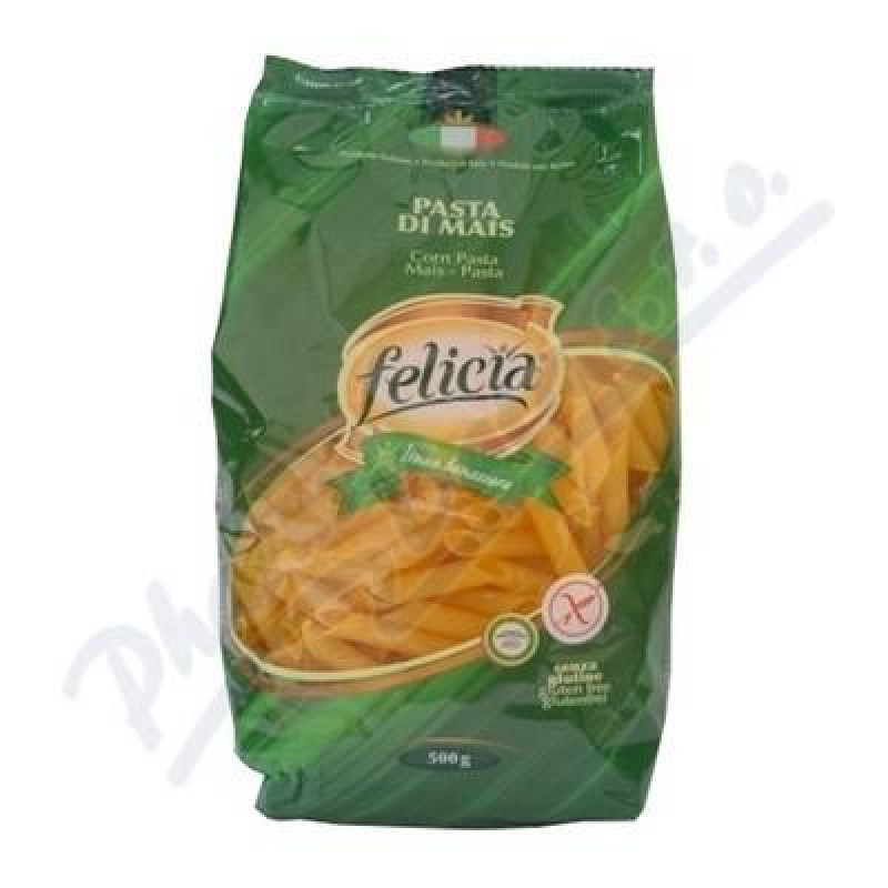 Kukuřičné Penne Rigate - bezlepkové těstoviny Felicia 500g