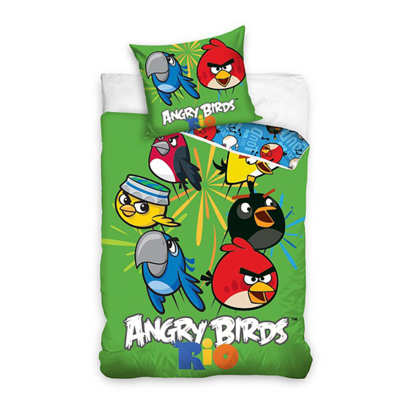 Povlečení Angry Birds Rio