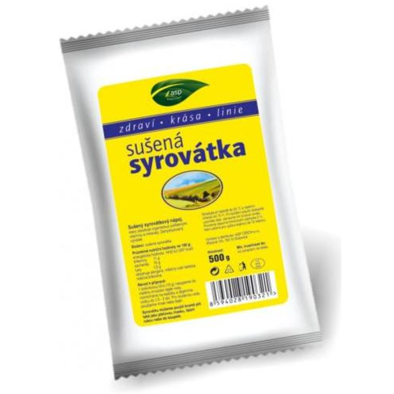 Sušená syrovátka (500 g + 100 g zdarma)