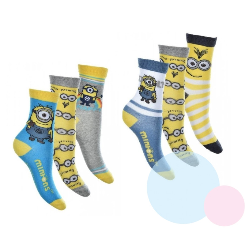 Ponožky Mimoni 3 kusy
