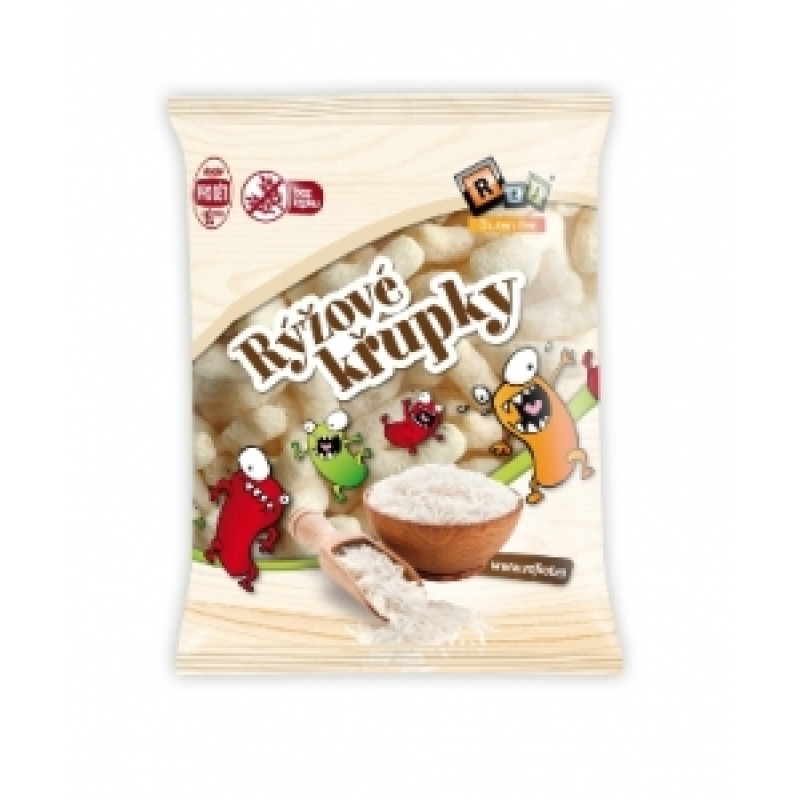 Rýžové křupky bez soli 85g