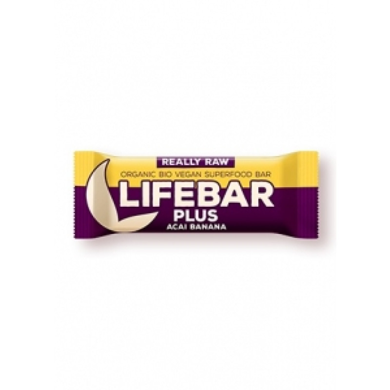 Lifebar Plus acai s banánem BIO