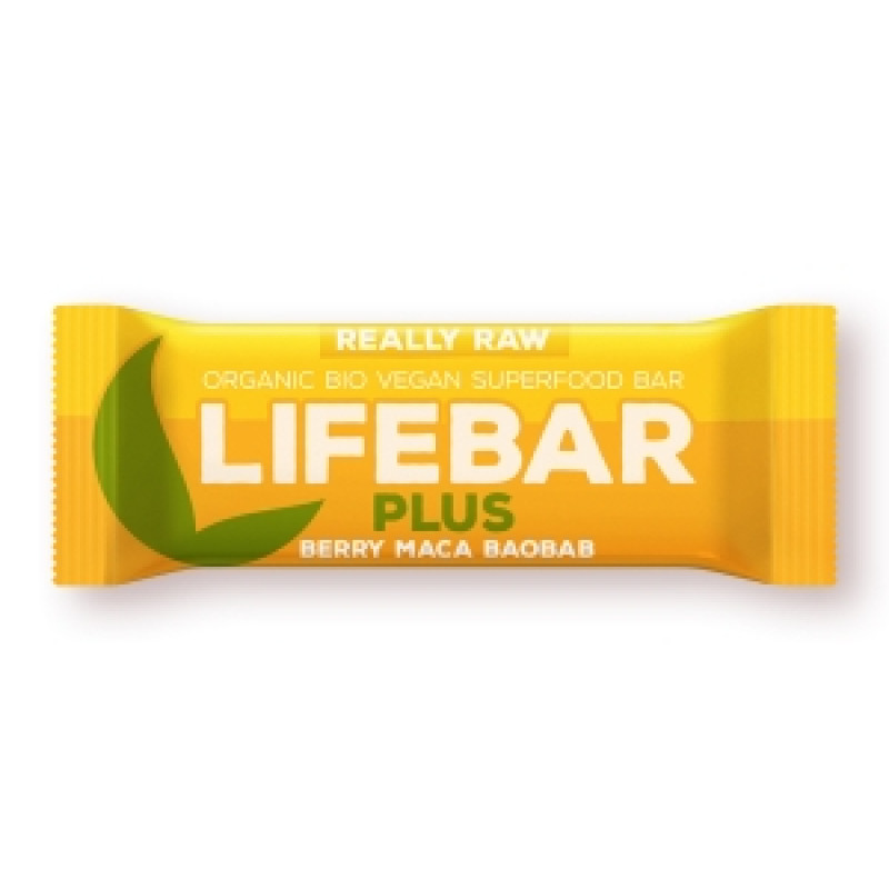 Lifebar PLUS s ovocem a macou BIO