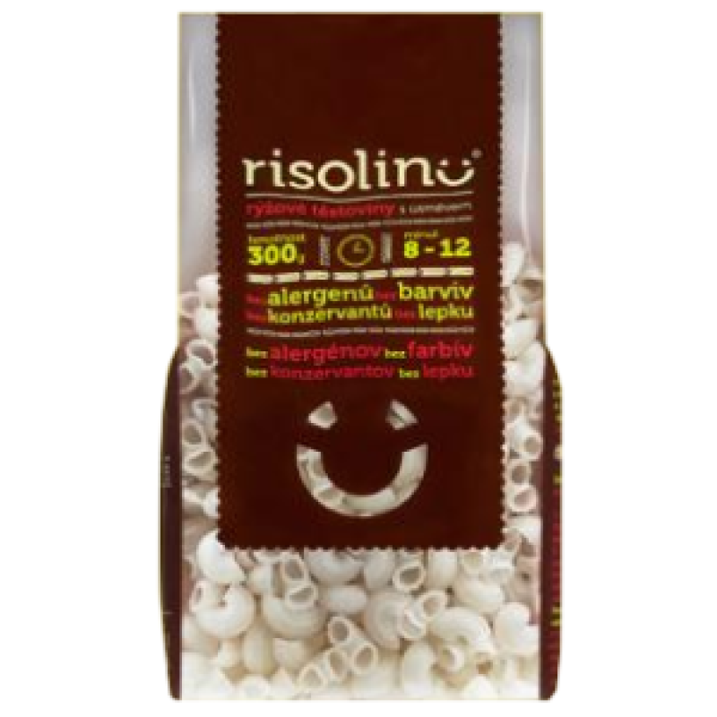 Rýžové těstoviny kolínka RISOLINO
