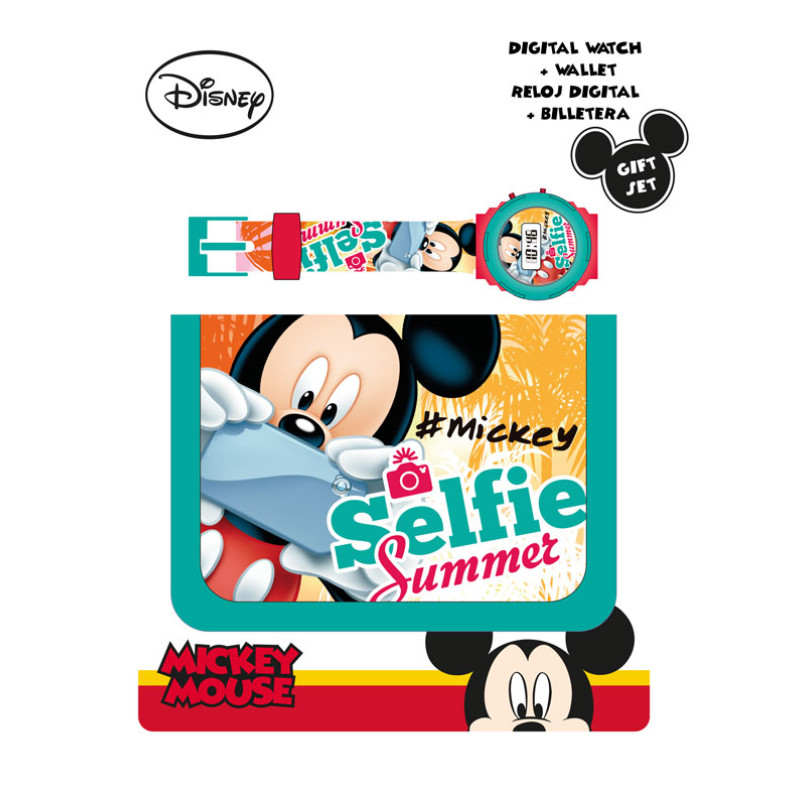 Peněženka a hodinky Mickey Selfie